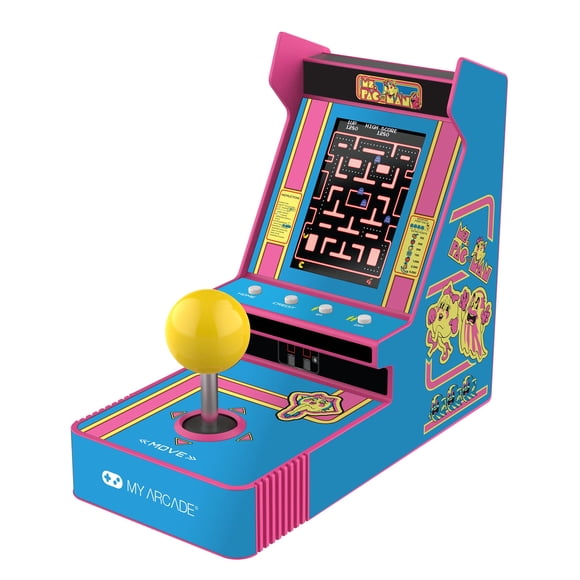 Miniconsola de videojuegos My Arcade Ms. Pac-Man Joystick Player