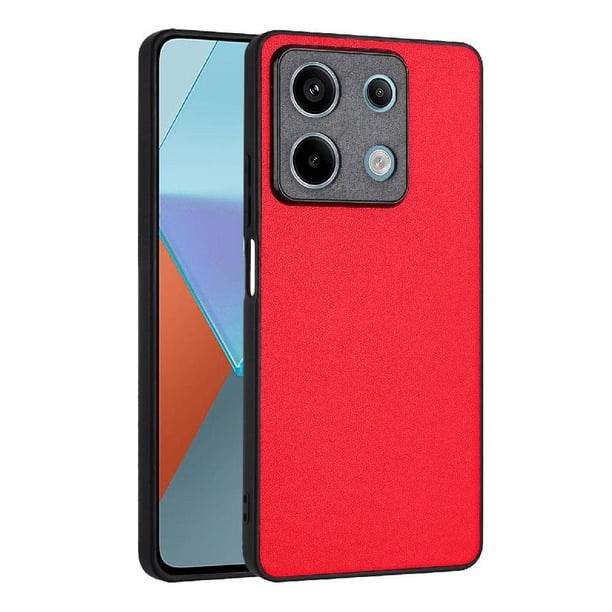 Funda Antigolpes para Xiaomi Redmi Note 13 5G Cubierta Delgada Rojo