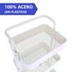 thumbnail image 3 of Carro Organizador Multiuso 3 Niveles 100% Acero Blanco, 3 of 12