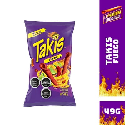 Tortilla De Maíz Fuego 49 G Takis