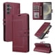 thumbnail image 5 of Premium Wallet Case for Samsung Galaxy S24 with Card Slots & Kickstand, Flip Cover Red, 5 of 6