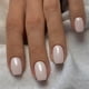 thumbnail image 2 of Press On Nails JOYVVEW Cuadrado corto gris claro para mujer, 2 of 7
