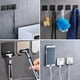 thumbnail image 2 of 1/2/3pcs Punch-free Razor Holder, Storage Hook, Space Aluminum Multi-purpose Bathroom Accessories, 2 of 4