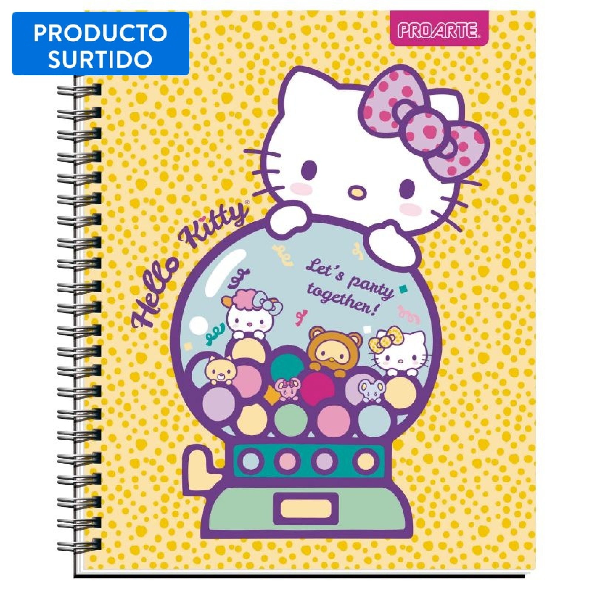 Cuadernos Hello Kitty, Producto Surtido, 1 Un Proarte