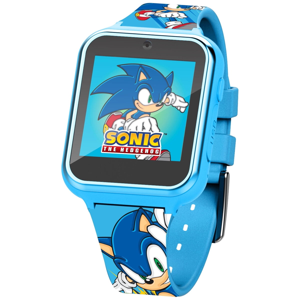 Smartwatch Sega Sonic Itime Niao Azul Camara Dual 42mm