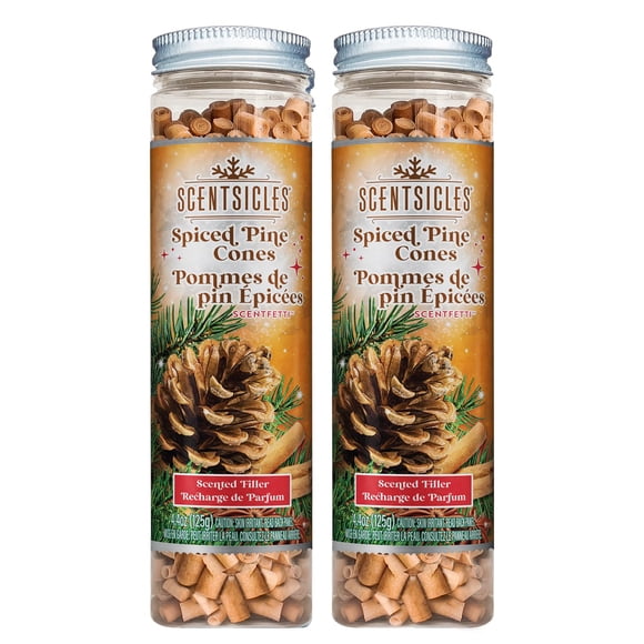 Potpourri Scentsicles Conos de Pino Especiados 2 Unidades 250 g