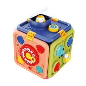 Bothyi - Cubo De Actividad Musical 6 En 1, Juguete Educativo Interactivo Para Niñas, Niños Y Niños