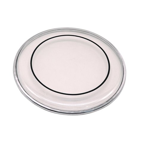 Magideal - Cabezal De Tambor Redondo, Cabezal De Tambor De Caja, Piezas Transparentes, Accesorios, Piezas Prácticas De Instrumentos De Tambor De 14 Pulgadas Para