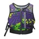 thumbnail image 4 of Chaleco Reflectante Para Correr, Para Hombre Y Mujer, Ideal Para Senderismo, Motociclismo, Caminata Nocturna, Morado Y Amarillo., 4 of 5