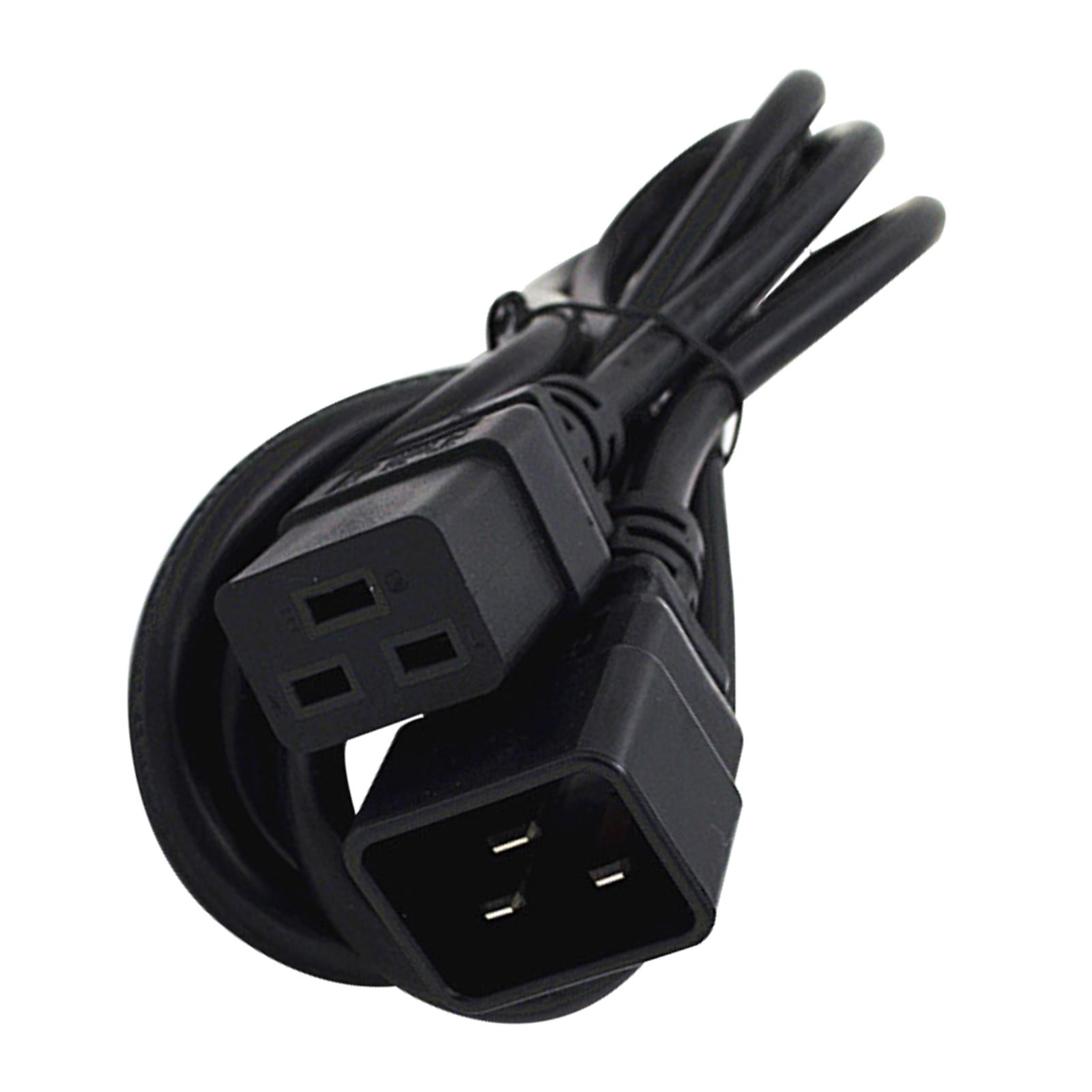 Bothyi - Cable Adaptador De Corriente Iec320-c20 A Iec320-c19 Potencia Nominal De La Computadora 2500w