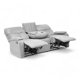thumbnail image 3 of Sofá Reclinable Matheus 3 Cuerpos Acero Inox Gris, 3 of 6