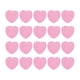 thumbnail image 4 of Esponjas de limpieza Facial esponja para fregar la cara esponja suave en forma de corazón esponjas faciales de maquillaje para masajes faciales de la , Rosa 20 piezas, 4 of 5