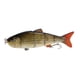 thumbnail image 3 of Señuelos De Pesca Articulados Múltiples De 4 "Wobblers Swimbait Hard Bait Crankbait A, 3 of 5