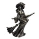 thumbnail image 1 of Figura De Bruja De Halloween, Estatua Decorativa, Escultura Para Chimenea, Escritorio Del Hogar, Montando Una Escoba, 1 of 5