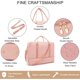 thumbnail image 3 of Bolso Duffle de Viaje Soperwillton S8866 Resistente al Agua 3 Piezas Rosa, 3 of 3