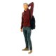 thumbnail image 3 of Tiny 1/64 Diorama Coleccionable Fitness Mujer Hombre Figura Calle Tren Carretera Confundir Hombre Rojo, 3 of 5