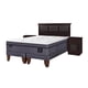 thumbnail image 1 of Cama Europea Super Premium 2 Plazas Bd + Muebles Torino Chocolate, 1 of 4