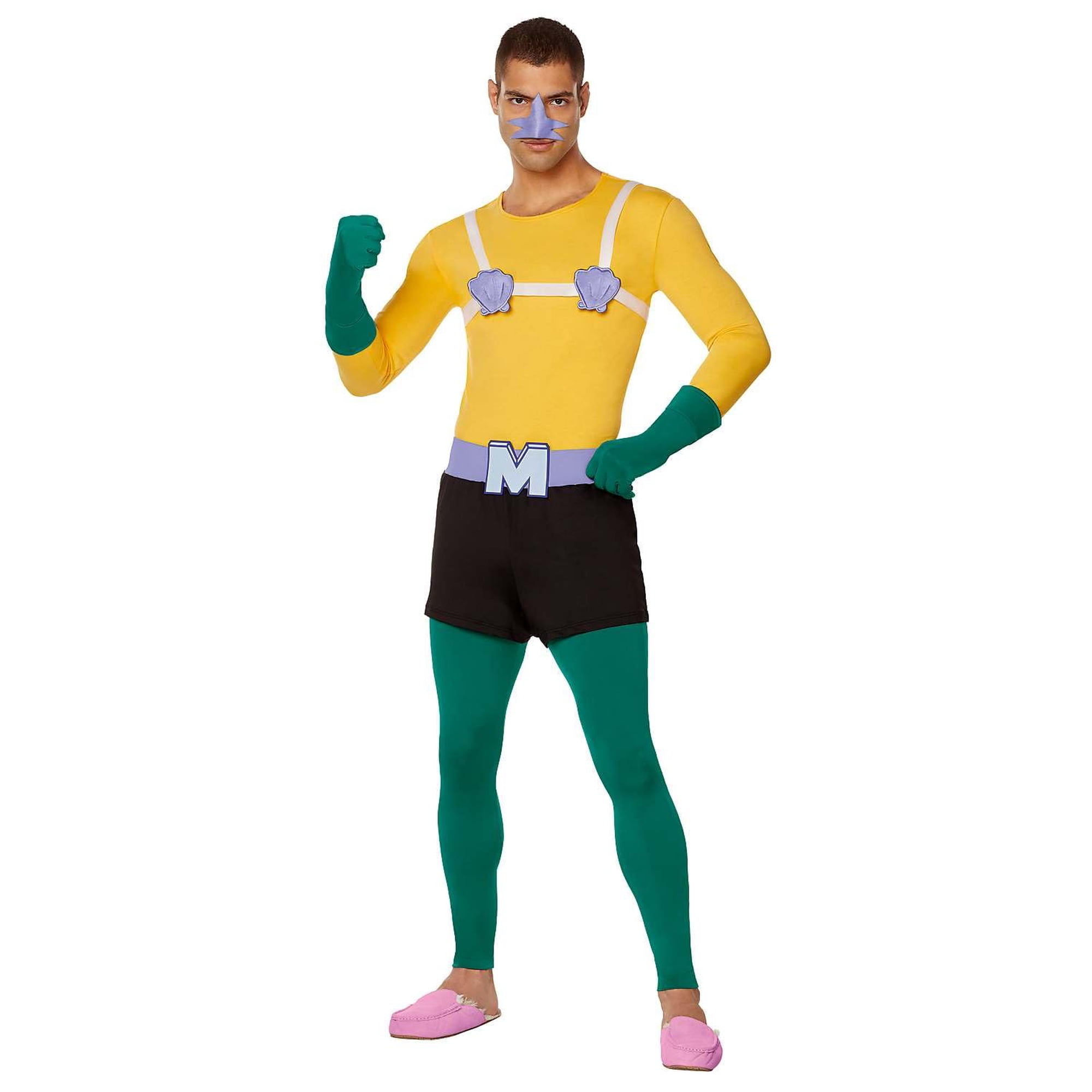 Spirit Halloween - Disfraz Spirit De Halloween Para Adulto, Sirena, Hombre, Bob Esponja