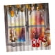 thumbnail image 5 of Cortinas De Navidad 3D Cortinas De Ventana Impresas Digitalmente Para Paneles De Dormitorio 2 C, 5 of 5