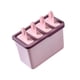 thumbnail image 1 of Máquina Para Hacer Paletas DIY Con Tapas Utensilios De Cocina Máquina Para Hacer Helados Para El Hogar Hecho En Casa Rosa, 1 of 3