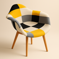 Oh! Mi Hogar ® - Butaca Patchwork Tulip