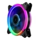 thumbnail image 1 of Ventilador Cooler De Gabinete Case Pc Luz Led Rgb Gamer multicolor, 1 of 9