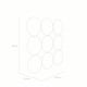 thumbnail image 3 of SET ESPEJOS X9 PIEZAS FM-039 60x60x0,4, 3 of 3