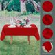 thumbnail image 3 of Mantel Utopia Kitchen 2 piezas rojo 137 x 137 cm poliéster, 3 of 9