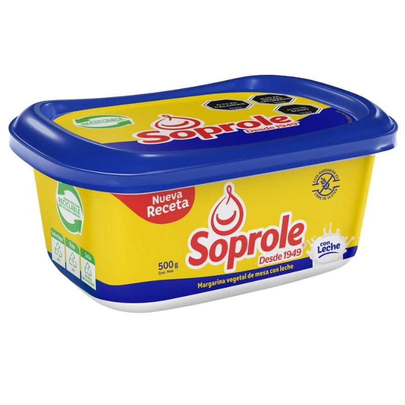 Margarina Pote Tradicional 500 g Soprole