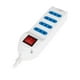 thumbnail image 3 of Alargador Extension 4 Entradas 3mts Con Switch Blanco, 3 of 5