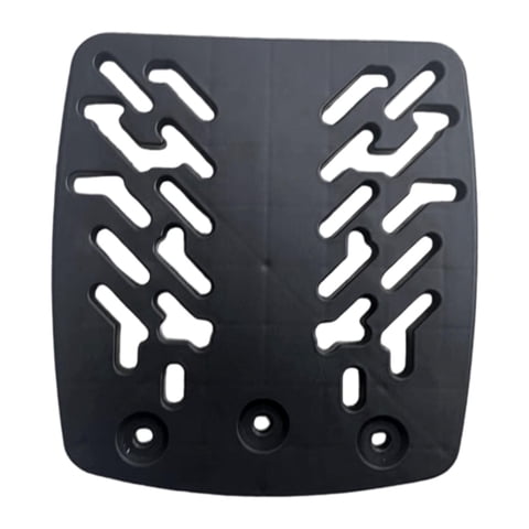 Ioensy - Pieza De Fijación De La Placa Base De La Caja Trasera De La Motocicleta, Repuesto De Amortiguación