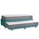 thumbnail image 1 of Cama Nido Zen Best Tela Turquesa 1.5 Plaza, 1 of 4