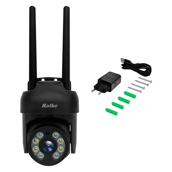 Cámara de Seguridad Kolke PTZ 3MP Visión Nocturna a Color