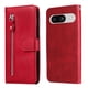 thumbnail image 1 of Funda con Cremallera para Google Pixel 8 , Carcasa Cartera de Cuero PU con Soporte y Tarjetero, 1 of 6