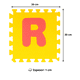 thumbnail image 2 of Tatami Infantil en Goma Eva Puzzle de Letras A-Z de 26 piezas, 2 of 2