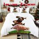 thumbnail image 1 of 3pcss HOG RIDER Style Printed 3pcs Bedding Set Soft Duvet Cover with 2 Pillowcases All Season Comfort, 1 of 5