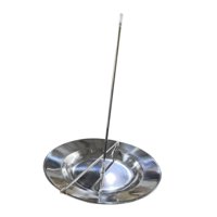 Magideal - Brocheta Vertical,Brocheta Vertical Para Barbacoa,Bandeja Para Barbacoa,Rejilla Vertical Para Asar Pollo Para Horno De Barbacoa,Tacos, Horno,Filete De