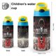 thumbnail image 2 of Culto del Cordero Botella de Agua con Tapa Pop Top de Un Toque, Acero Inoxidable, a Prueba de Fugas, para Deportes, Botella Infantil azul 12 oz, 2 of 6