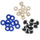 thumbnail image 3 of Juguete de seguridad de plástico de 10pcs ojos + no tejidos con purpurina + arandela 20 mm azul oscuro, 3 of 5