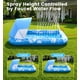 thumbnail image 4 of Flotador inflable para piscina PanAdventure 196x122 cm con toldo, 4 of 8
