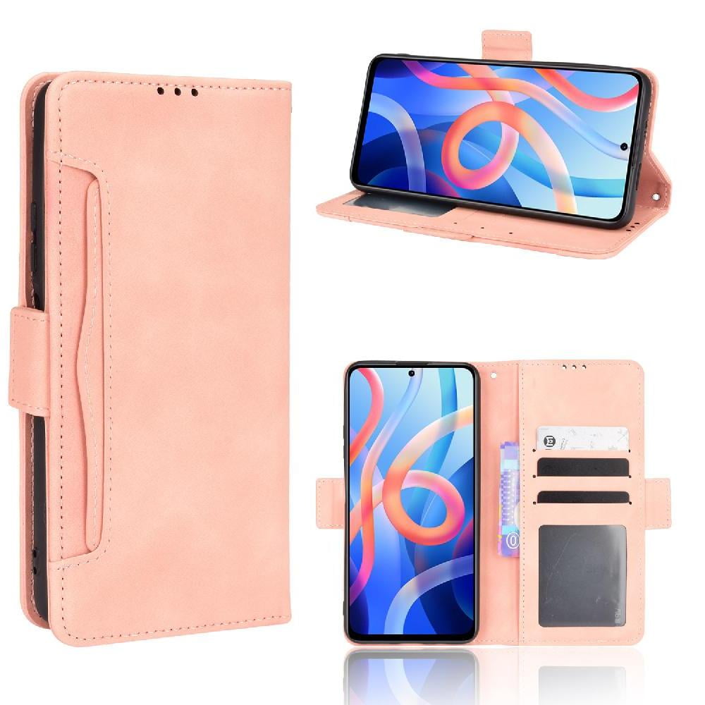 Funda Tipo Billetera Foxdock Para Xiaomi Redmi 10 5g – Tapa Flip Con Tarjetero