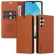 thumbnail image 1 of Funda Billetera de Cuero para Samsung Galaxy A17 con Tarjetero y Soporte - Tapa Magnética Marrón, 1 of 6