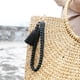 thumbnail image 4 of Pulsera de macramé con llavero, hecha a mano, con borla y cordón tejido para mujer, 4 of 6