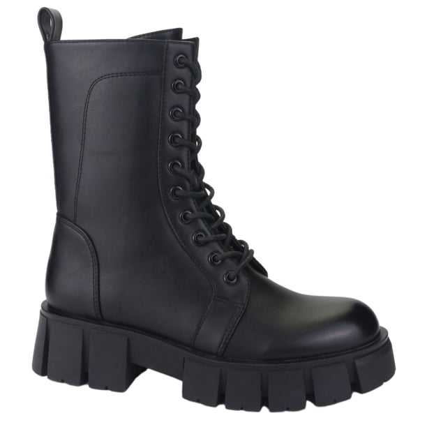 Botin Chalada Mujer Flush-1 Negro Moda
