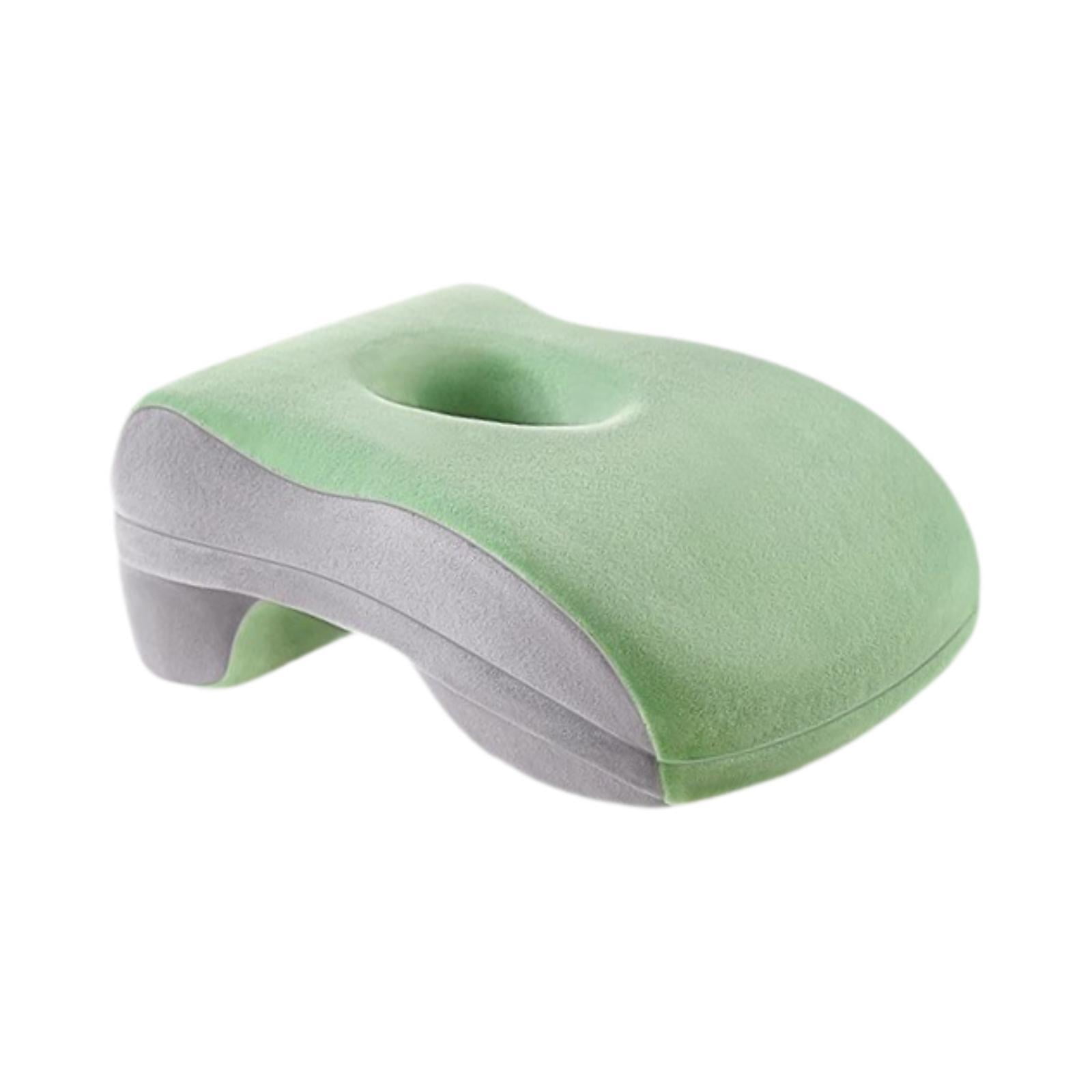 Magideal - Almohada De Buzón En La Oficina Almohada De Almohada Práctica Almohadilla De Cuello De Cojín Ligero Para El Avión De La Oficina De La Escuela Damas Verde