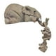thumbnail image 5 of Figuras De Elefantes Esculturas De Animales Resistentes Adornos De Jardín Para Estantes De Escritorio, 5 of 5