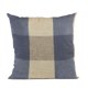 thumbnail image 1 of Cojín decorativo Plutus Brands Blue Plutus Squares Plaid 50 x 75 cm, 1 of 9