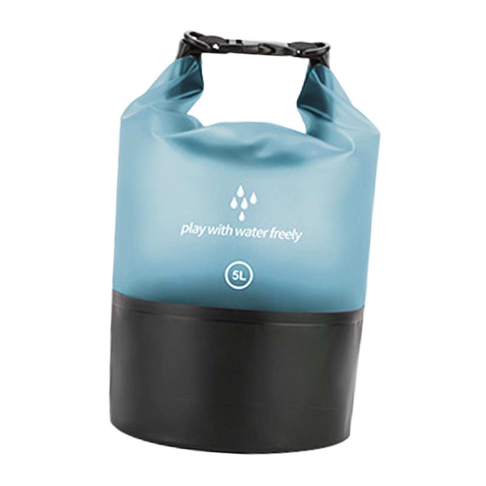 Ioensy - Impermeable Bolsa Dry Men Mujeres Saco De Impermeabilidad Para Adultos Para Viajes De Playa Azul Al Aire Libre 5l