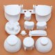 thumbnail image 2 of Ucky Do - Juego de 11 en 1 de teclas y botones ABXYZ D‑Pad (D‑White), 2 of 2