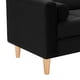 thumbnail image 3 of Sofa Retro 3c Felpa 05 Negro, 3 of 6